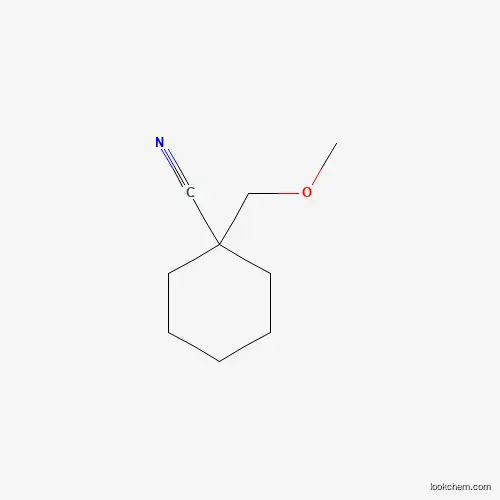 Molecular Structure of 425641-45-8 (1-(Methoxymethyl)cyclohexane-1-carbonitrile)
