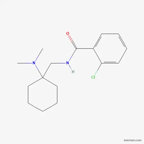 Molecular Structure of 759397-79-0 (2-chloro-N-{[1-(dimethylamino)cyclohexyl]methyl}benzamide)
