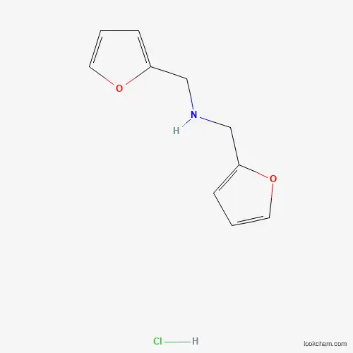 1-(furan-2-yl)-N-(furan-2-ylmethyl)methanamine;hydrochloride