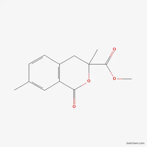 Molecular Structure of 890646-76-1 (Methyl 3,7-dimethyl-1-oxoisochroman-3-carboxylate)