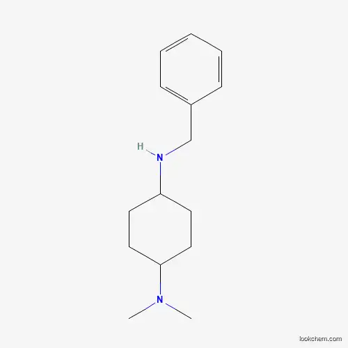Molecular Structure of 196614-18-3 (N1-Benzyl-n4,n4-dimethylcyclohexane-1,4-diamine)