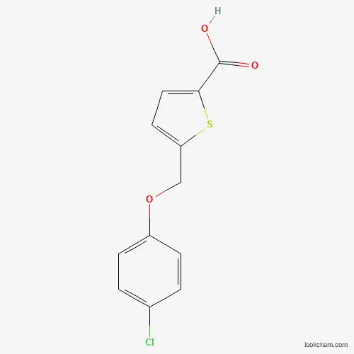 5-[(4-Chlorophenoxy)methyl]thiophene-2-carboxylic acid