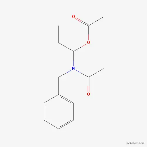 Molecular Structure of 169816-79-9 (N-[1-(Acetyloxy)propyl]-N-(phenylmethyl)acetamide)