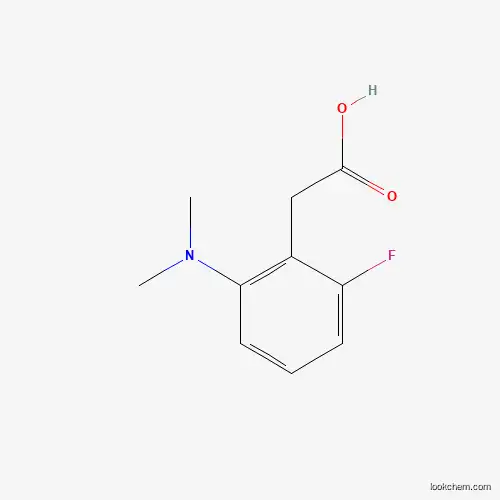 Benzeneacetic acid, 2-(dimethylamino)-6-fluoro-