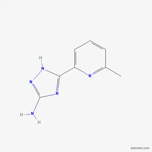 Molecular Structure of 1016520-74-3 (5-(6-methylpyridin-2-yl)-4H-1,2,4-triazol-3-amine)