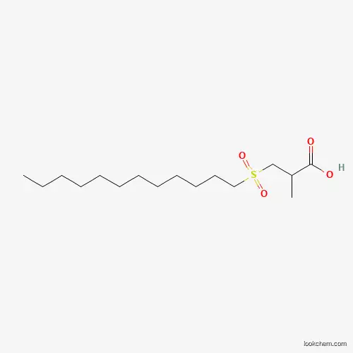 3-(Dodecylsulfonyl)-2-methylpropionic acid