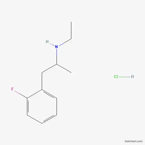 N-ethyl-1-(2-fluorophenyl)propan-2-amine;hydrochloride