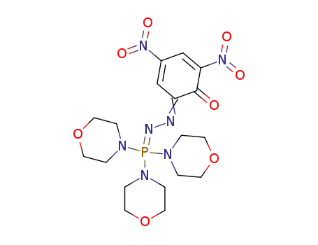 (2-hydroxy-3,5-dinitro-phenyldiazenyl)-tri-morpholin-4-yl-phosphonium betaine
