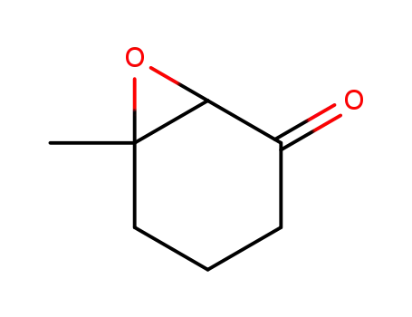 Molecular Structure of 21889-89-4 (6-methyl-7-oxabicyclo[4.1.0]heptan-2-one)