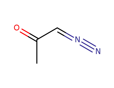 Molecular Structure of 2684-62-0 (DIAZOACETONE)