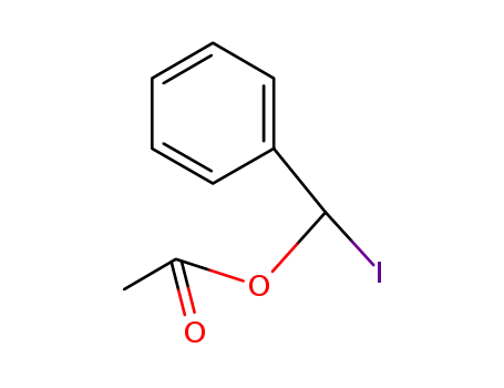 Acetic acid iodo-phenyl-methyl ester