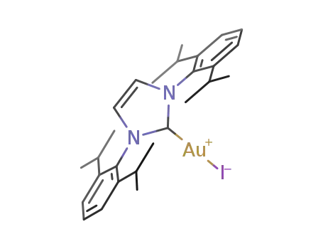 Au(I)(1,3-bis(2,6-diisopropylphenyl)imidazole-2-ylidene)