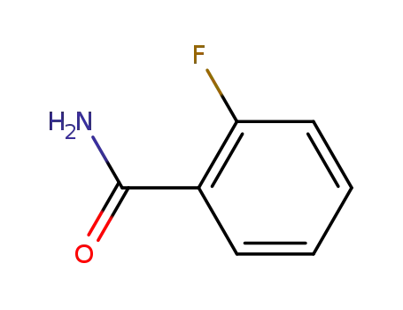 Molecular Structure of 445-28-3 (2-Fluorobenzamide)