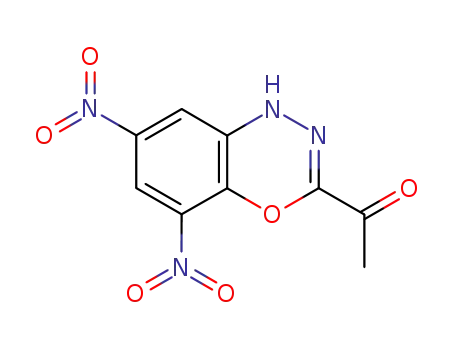 1-(5,7-dinitro-1H-benz[e][1,3,4]oxadiazin-3-yl)-ethanone
