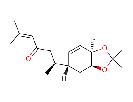 (S)-2-Methyl-6-((3aS,5R,7aR)-2,2,7a-trimethyl-3a,4,5,7a-tetrahydro-benzo[1,3]dioxol-5-yl)-hept-2-en-4-one
