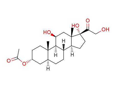 3α-acetoxy-11β,17α,21-trihydroxy-5α-pregnan-20-one