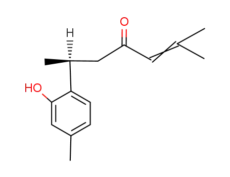 (S)-6-(2-hydroxy-4-methylphenyl)-2-methylhept-2-en-4-one