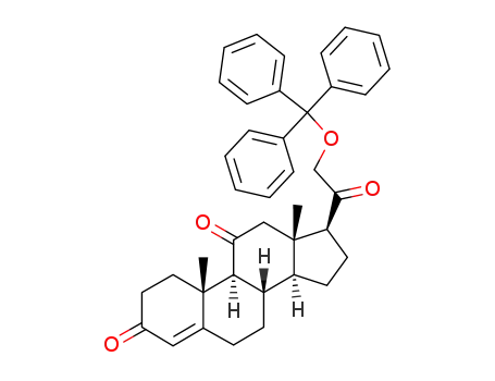 21-(Trityloxy)pregn-4-ene-3,11,20-trione