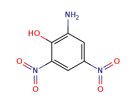 Molecular Structure of 96-91-3 (Picramic acid)