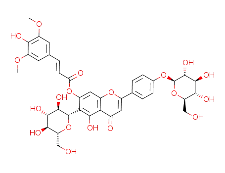 7-O-trans-sinapoylisovitexin 4'-O-β-D-glucopyranoside