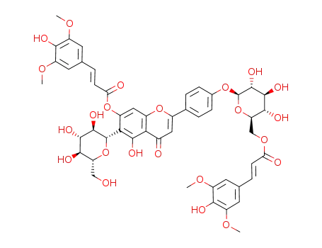 7-O-trans-sinapoylisovitexin 4'-O-(6-O-trans-sinapoyl-β-D-glucopyranoside)