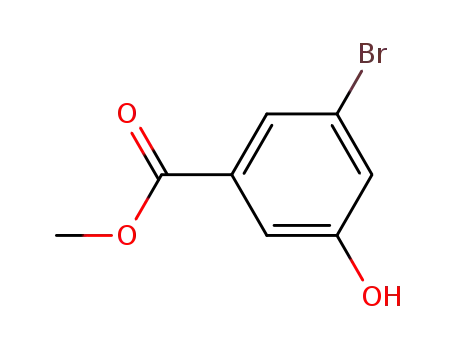 Molecular Structure of 192810-12-1 (METHYL 5-BROMO-3-HYDROXYBENZOATE)