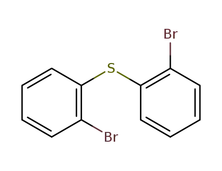 Molecular Structure of 21848-84-0 (Benzene, 1,1'-thiobis[2-bromo-)