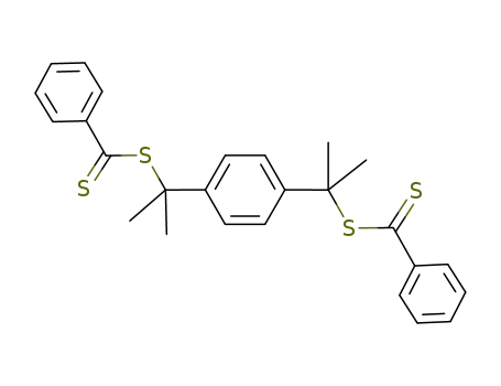 1,4-bis(2-(thiobenzoylthio)prop-2-yl)benzene