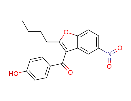 2-n-butyl-3-(4-hydroxybenzoyl)-5-nitrobenzofuran
