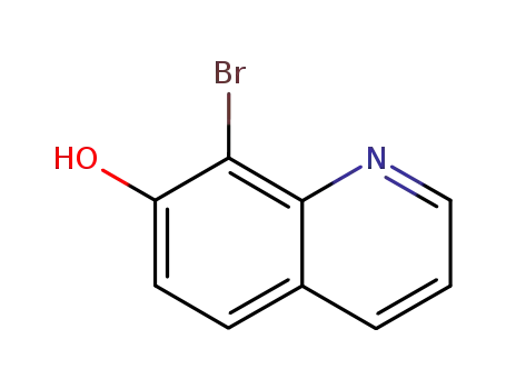 Molecular Structure of 90224-71-8 (8-Bromo-7-quinolinol)