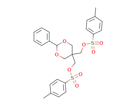 Molecular Structure of 2209-89-4 ((2-Phenyl-1,3-dioxane-5,5-diyl)bis(methylene) bis(4-methylbenzenesulfonate))
