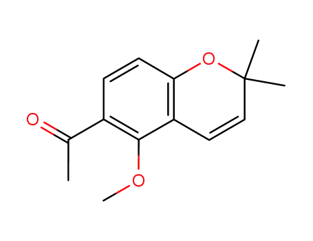 1-(5-methoxy-2,2-dimethyl-2H-chromen-6-yl)ethanone
