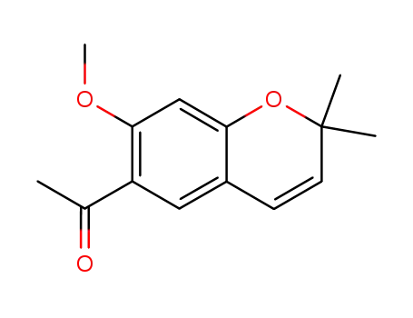 Ethanone,1-(7-methoxy-2,2-dimethyl-2H-1-benzopyran-6-yl)-
