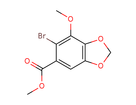Methyl 6-bromo-7-methoxybenzo[d][1,3]dioxole-5-carboxylate