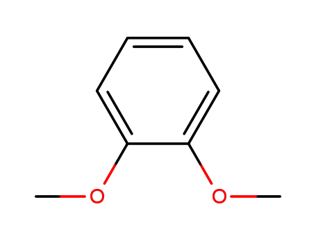 Molecular Structure of 91-16-7 (1,2-Dimethoxybenzene)