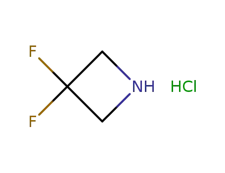 Molecular Structure of 288315-03-7 (3,3-DIFLUOROAZETIDINE HYDROCHLORIDE)