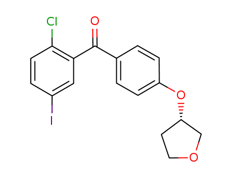 (2-CHLORO-5-IODOPHENYL)[4-[[(3S)-TETRAHYDRO-3-FURANYL]OXY]PHENYL]MET HANONE