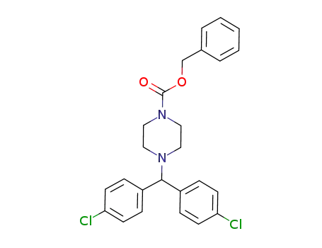 benzyl 4-(bis(4-chlorophenyl)methyl)piperazine-1-carboxylate