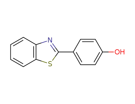 Molecular Structure of 6265-55-0 (4-(2-benzothiazolyl)-pheno)