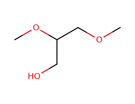 Molecular Structure of 40453-77-8 (2,3-dimethoxypropan-1-ol)