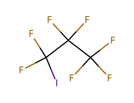 Molecular Structure of 754-34-7 (PERFLUOROPROPYL IODIDE)