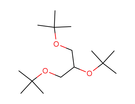 Molecular Structure of 92867-55-5 (Propane, 1,2,3-tris(1,1-dimethylethoxy)-)