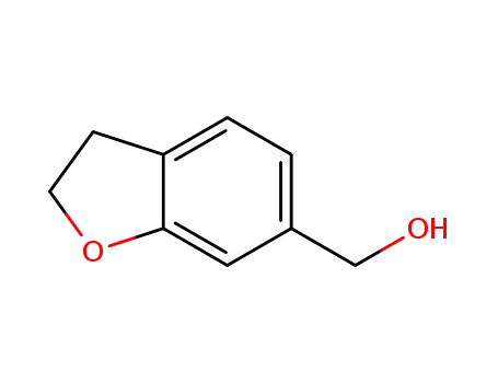 Molecular Structure of 1083168-69-7 ((2,3-dihydrobenzofuran-6-yl)methanol)