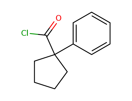 Cyclopentanecarbonylchloride, 1-phenyl-
