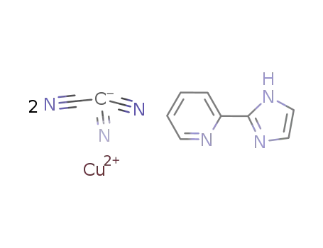 [Cu(2-(2-pyridyl)imidazole)(tricyanomethanide)2]n