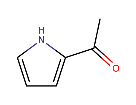 Molecular Structure of 1072-83-9 (2-Acetyl pyrrole)