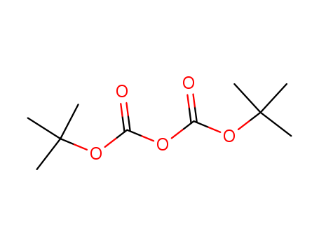  Click for larger view .Molecular Structure of 24424-99-5 (Di-tert-butyl dicarbonate)