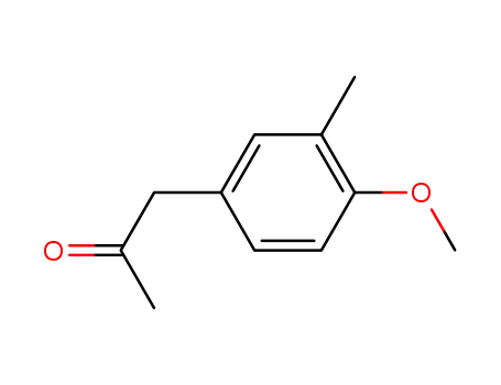 Molecular Structure of 16882-23-8 (4-METHOXY-3-METHYLPHENYLACETONE)