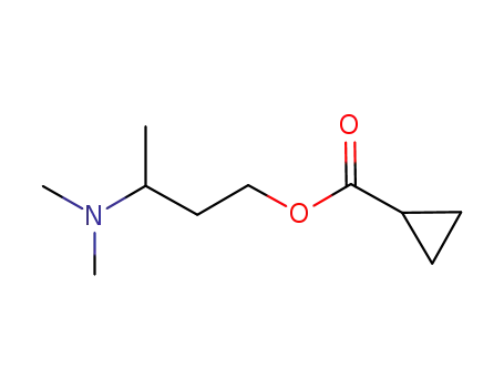 3-((cyclopropanecarbonyloxy)-1-methylpropyl)-dimethylamine