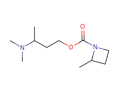 3-((2-methylazetidine-1-carbonyloxy)-1-methylpropyl)-dimethylamine